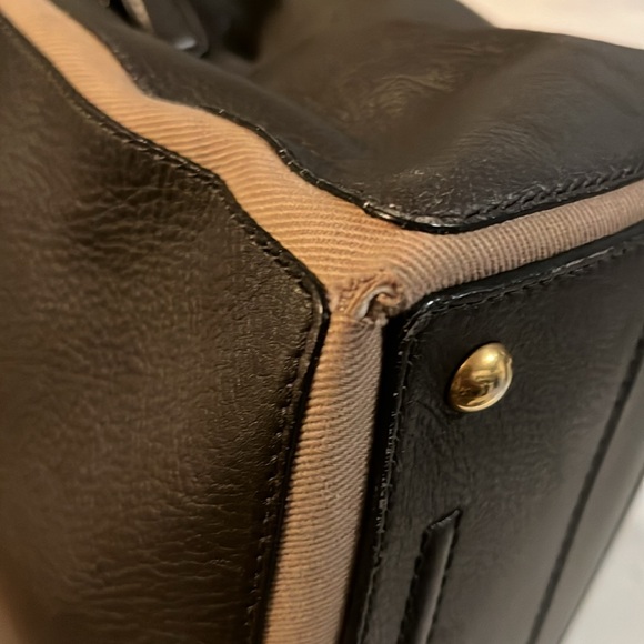 YSL Leather & Canvas Muse Two Handbag - Picture 9 of 12